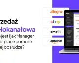 Apilo wspiera sprzedaż wielokanałową, integrując platformy jak Allegro, Amazon, eBay. Manager Marketplace ułatwia obsługę.