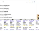 Wyszukiwarka Google podpowiada frazy związane z "naturalne kosmetyki", np. dla dzieci, nastolatek, do makijażu.