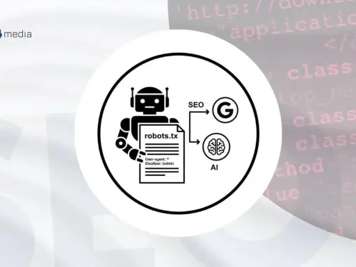 Robot z plikiem robots.txt kieruje ruch do Google (SEO) i AI. Plik ten kontroluje, które strony są indeksowane.